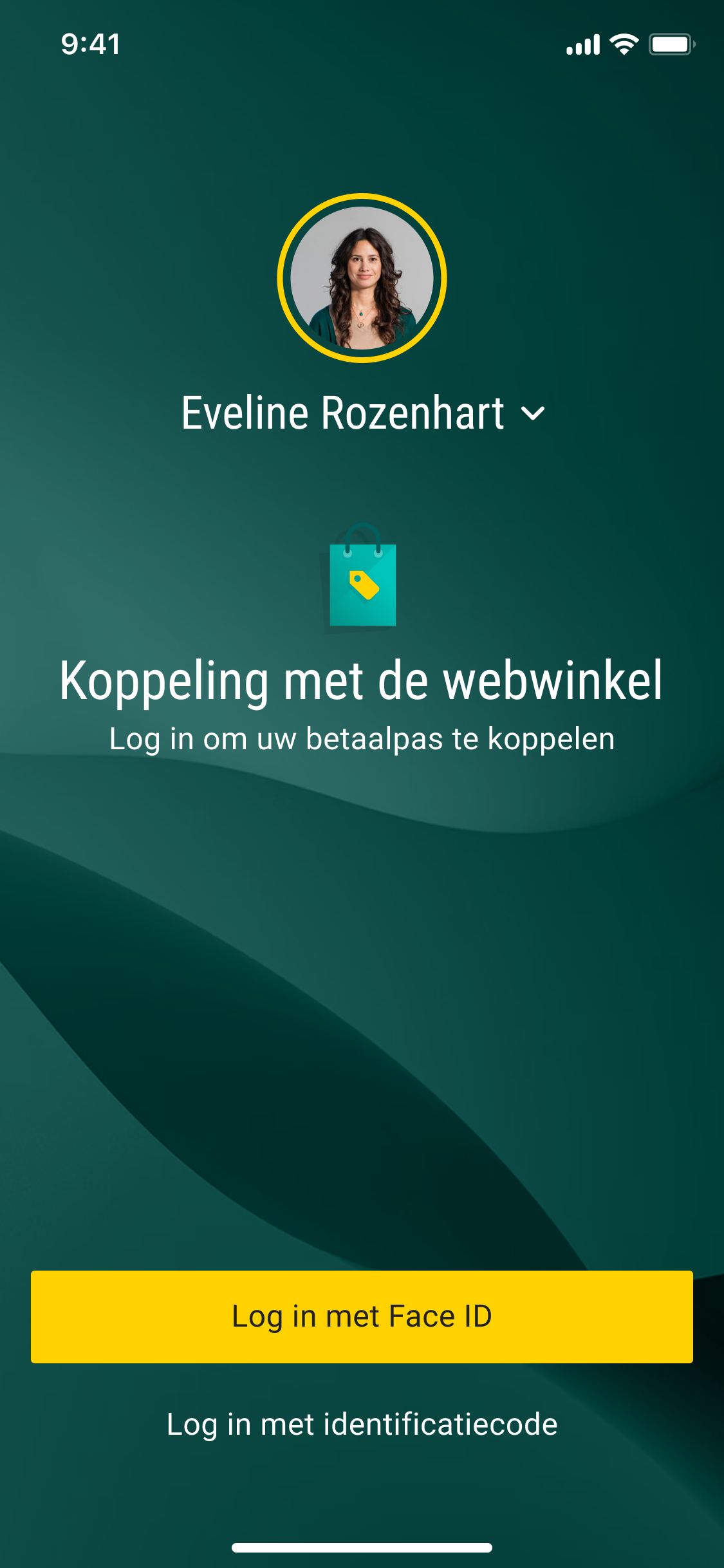 Stap 1 ABN AMRO app koppelen